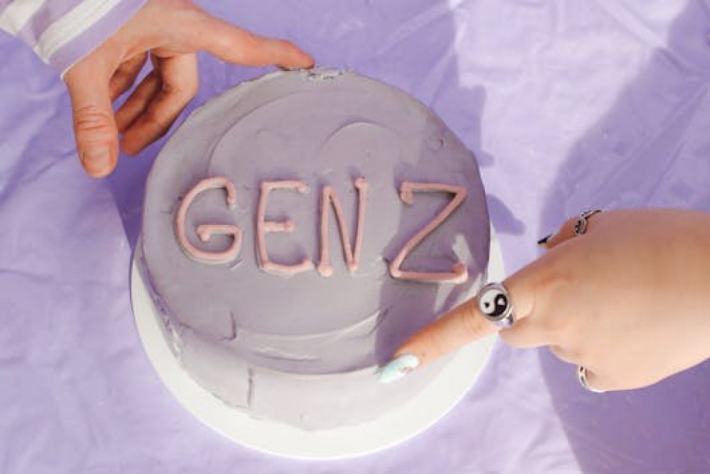 Torte mit Schriftzug GenZ