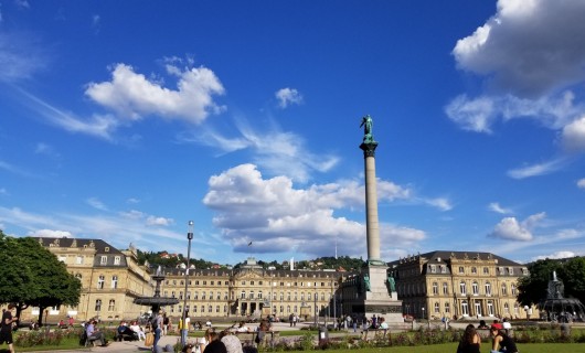 Schlossplatz Stuttgart.